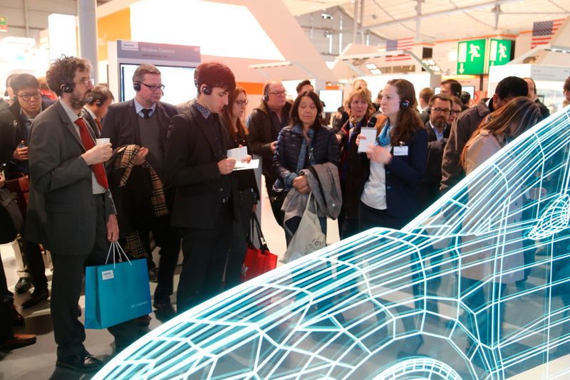 Présence sur le stand Siemens. (Image: JR Gonthier)