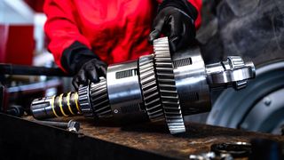 The tractor gearbox was removed for maintenance purposes. (Stock image) (Source: littlewolf1989 – stock.adobe.com)
