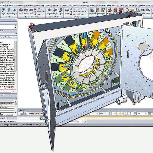 Die CAD-Software Hicad ist in der Version 2014 mit einem neuem Simulationstool erhältlich. (Bild: IMS Messsysteme)