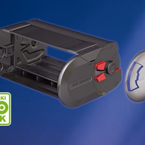 Das 3-fache, gekapselte Anschlagsystem der TKA55 ermöglicht große freitragende Längen.