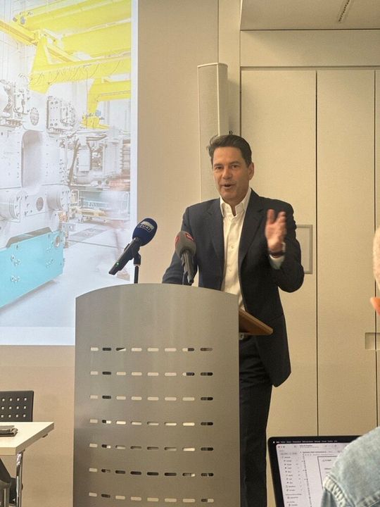 Stefan Brupbacher, Direktor Swissmem: «Die Erholung in der Schweizer Tech-Industrie hat sich fortgesetzt. Sie bleibt jedoch fragil, ungleich verteilt – und hat zuletzt etwas an Dynamik verloren.»(Bild:  Margaux Pontieu)