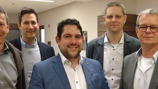 Will sich trotz PFAS-verbot zukunftsfest machen: Der Vorstand der VTH-Fachgruppe „Dichtungstechnik“, Markus Gau (Sahlberg), Robert von Oelffen (Teigler), Simon Treiber (Berger S2B), Sascha Heitkamp-Röhlen (Kahmann & Ellerbrock) und Roland Wuttge (Irle & Heuel).  (Bild: VTH)