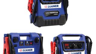 Alle drei Startergeräte haben einen Ein-Aus-Schalter, der für einen funkenfreien Anschluss der Klemmen sorgen soll. (Bild: Berner)