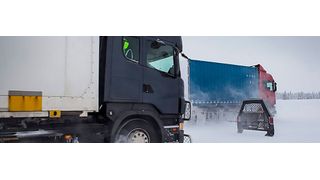 In dem von Scania entwickelten Lkw-Notbremssystem werden Radar- sowie Kamerasensoren im Zusammenspiel verwendet, um die Umwelt zu erkennen. Es soll Heckkollisionen vermeiden. (Bild: MathWorks)