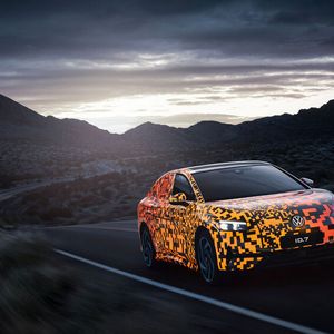 VW schickt in der zweiten Hälfte 2023 den ID7 ins Rennen. (Bild:  Volkswagen AG)