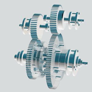 Bild 2: Umlaufrädergetriebe, auch Planetengetriebe genannt, ermöglichen als gekoppelte Systeme vielfältige Übertragungsszenarien.