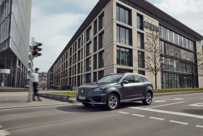 Die Zukunft soll ein neues Kapitel schreiben: Mit dem Borgward BX7 setzt das Unternehmen auf das weltweit wachsende Segment der SUV, er ist um fünf Zentimeter länger als ein Q5 von Audi. (Borgward)