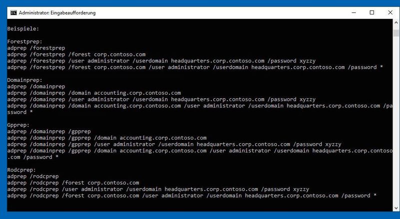 Vorbereiten von Active Directory für die Aktualisierung auf Windows Server 2019/2022. (Microsoft / Joos)