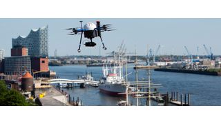 Hamburg ist offiziell in der Urban Air Mobility (UAM) Initiative begrüßt worden. (Hamburg Aviation/ Jan Brandes)