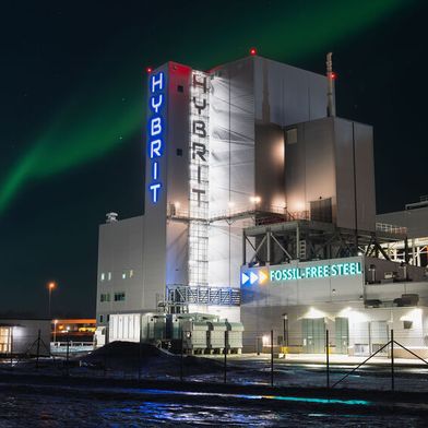 SSAB's "Green Steel" plant in Luleå (Sweden). (Image:SSAB / Yours Kommunikationsbyrå)