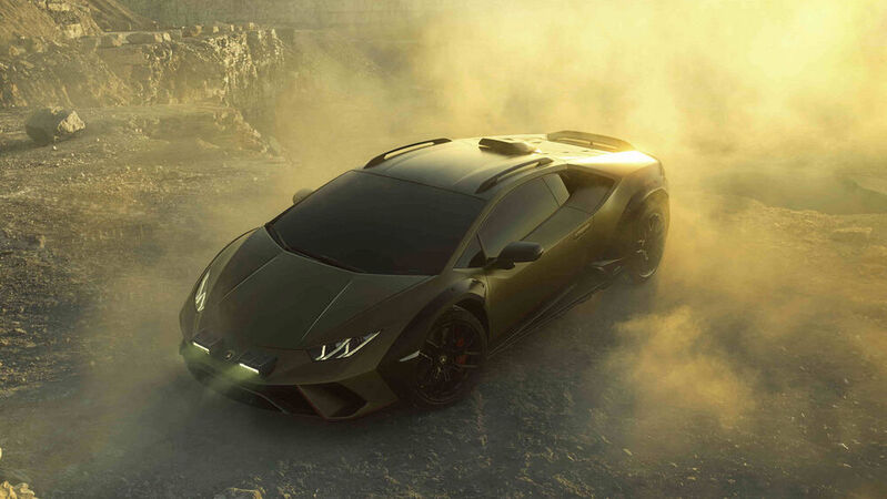 In der Version Sterrato mutiert Lamborghinis Huracan zum besonders wilden Stier.