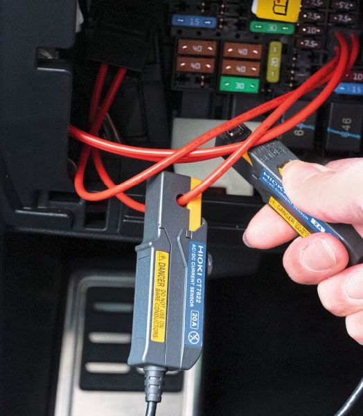 New current sensors: most accurate measurements and easy handling in the tightest spaces. (Image:Hioki)