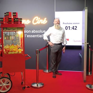 Stéphane Violante, responsable marketing international chez Starrag Vuadens SA – Bumotec & SIP, initiateur du projet « Bumo Ciné ». (Source : MSM)