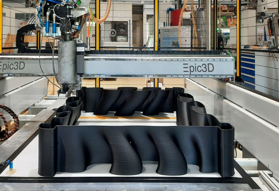 Riesen-3D-Drucker erfüllt Wünsche von Baudesignern