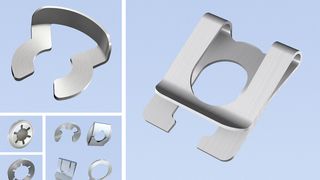 Sicherungselemente verhindern den Axialabzug auf Bolzen und Wellen (Bild: MBO Oßwald)