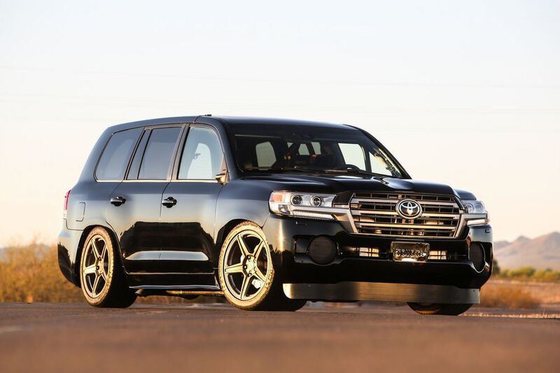 Toyota hat einen Geschwindigkeitsrekord für SUV aufgestellt – mit einem überarbeiteten Land Cruiser. (Toyota)