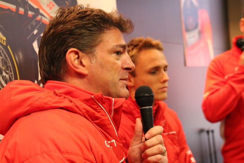 Sage sponsert Marussia F1 Mannschaft - hier freies Training der F1 Mannschaften in Barcelona. (Bild: Fouhy)