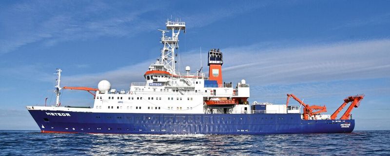 Bei Expeditionen mit dem Forschungsschiff Meteor haben Forscher Sedimentkerne aus dem ägäischen Raum geborgen. Dieses natürlichen Umweltarchive zeigen Auswirkungen früher menschlicher Aktivität auf Ökosysteme.(Bild:  Andreas Koutsodendris)