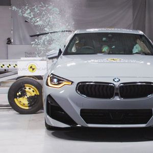 Das BMW 2er Coupé erreichte im Gesamtergebnis vier Sterne.(Bild:  Euro NCAP)