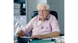 Dr. Herbert Knauer, 85-jähriger Erfinder und erfolgreicher Unternehmensgründer (Knauer)