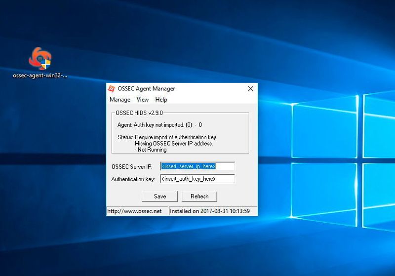 Der Agent für OSSEC erfordert nach der Installation eine Anbindung an den OSSEC-Server oder die -Appliance. (Th. Joos)