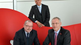 V.l.n.r.: Joachim Lalla, Frank Ferchau (Able) und Werner Kusel (IG Metall).  (Bild: Able Group)