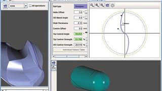 Anca bietet jetzt mit Toolroom RN34 die neueste Version seiner bei der Entwicklung und Herstellung komplexer Zerspanungswerkzeuge, sehr hilfreichen Software, heißt es. Bei der Produktion von Vollradiusfräsern etwa ermögliche es die neue Designerschneidkante dem Bediener nun die Schneidkante variabel zu gestalten. (Anca)