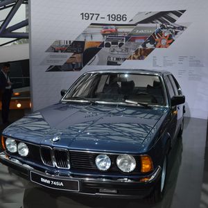 ...ein Modell der ersten 7er-Baureihe. (Foto:  Michel)