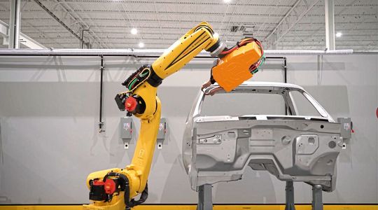 Fanuc stattet weltweit Produktionsstätten von Volvo mit Industrierobotern aus. Fanuc stattet weltweit Produktionsstätten von Volvo mit Industrierobotern aus.