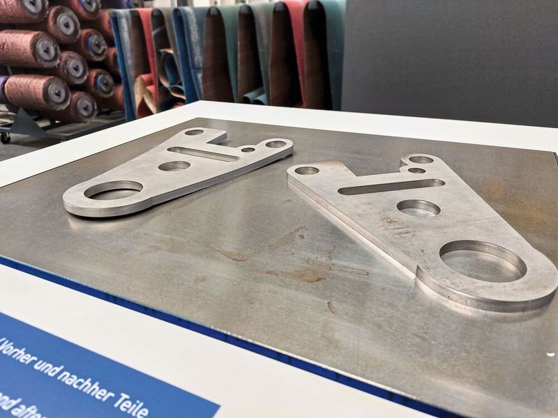 Schön zu sehen, was das Richten von Bauteilen ausmacht. (Bild: VCG/Finus)