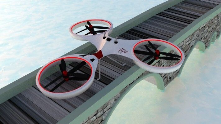 Zukunftsvision eines Personal Tricopters als Weiterentwicklung von 