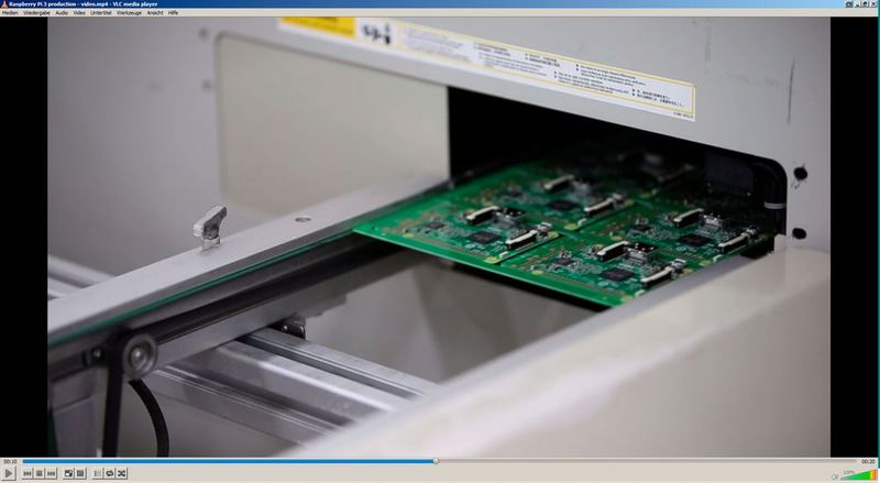 Raspberry Pi 3: Produktion (Bild: RS Components)