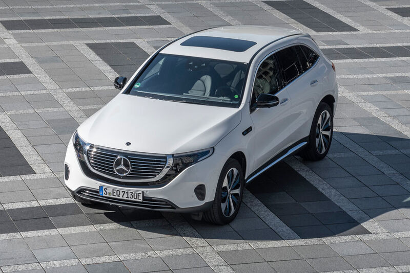Der EQC startet Mitte 2019. (Daimler)