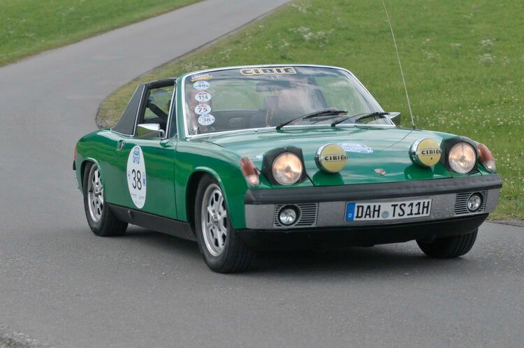 Wow-Faktor hatte der Porsche 914 (Baujahr 1973). (Bild: Zietz)