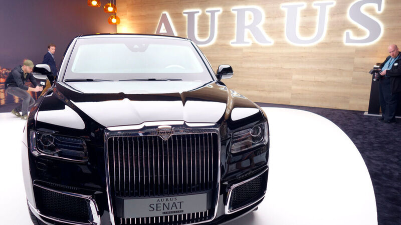 Auf dem Genfer Salon 2019 hatte Aurus den ersten europäischen Auftritt außerhalb Russlands. (Wehner)
