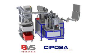 Machine sur mesure d'assemblage, de marquage laser, de contrôle par vision et d'emballage. (Image: Ciposa) (Archiv: Vogel Business Media)