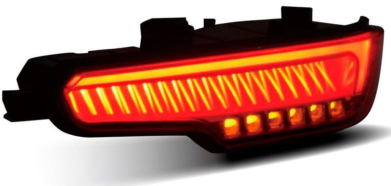 Herzstück der LED-Rückleuchte ist die sogenannte Smart Multi Array Rear Lamp mit eingebautem Treiber- und Steuerungs-IC. 