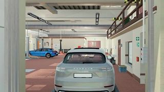 Autos sollen ihren Weg in die Porsche-Werkstatt künftig allein finden. (Porsche)