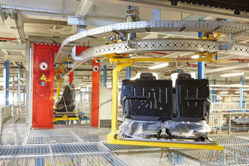 Einsatz von EHB bei Ford in Köln. (Eisenmann)