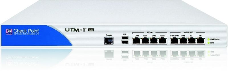 Die UTM-1 2050 R65 von Check Point bietet umfassende Firewall- und IDS-Funktionen. (Archiv: Vogel Business Media)