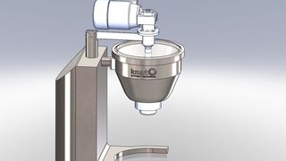 Neuer Vier-Liter- Versuchstrockner, Typ BD 4 L  (Bild: KMPT)