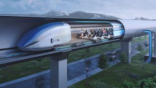 Nicht zuletzt auch durch den Support von Leybold konnten Teststrecken für den Hyperloop zum Transport von Menschen und Gütern erfolgreich geplant und realisiert werden. Im Vakuumtunnel sind bis zu 1.000 Stundenkilometer möglich. (Bild: Leybold)