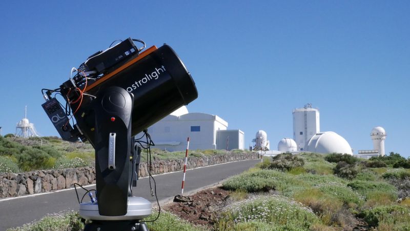 First OGS installation in Tenerife (Source: Astrolight)
