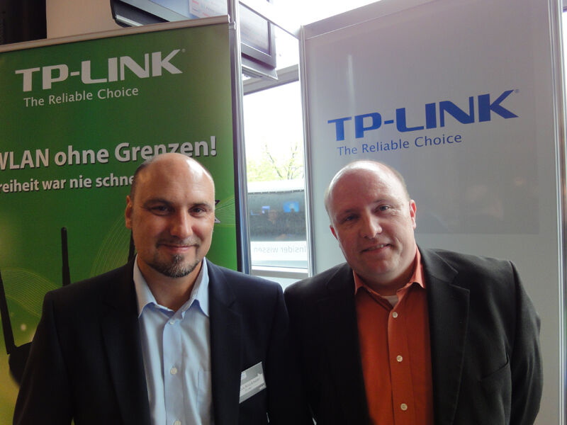 Marcus Knickmeier und Ingo Schaffer, TP-Link (Archiv: Vogel Business Media)