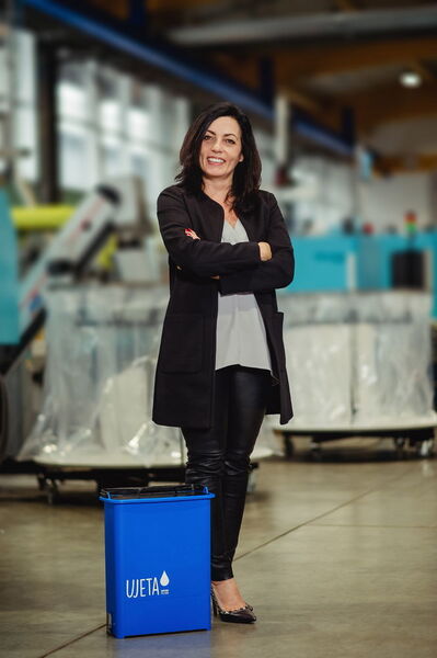Drita Schneider, Geschäftsführerin der Schneider Kunststofftechnik GmbH: „Die Nachfrage nach unseren Produkten steigt stetig an. Als zukunfts- und kundenorientierter Betrieb, war bald klar, dass wir moderner, schneller und produktiver werden müssen. Das haben wir jetzt erreicht.“ (Schneider)