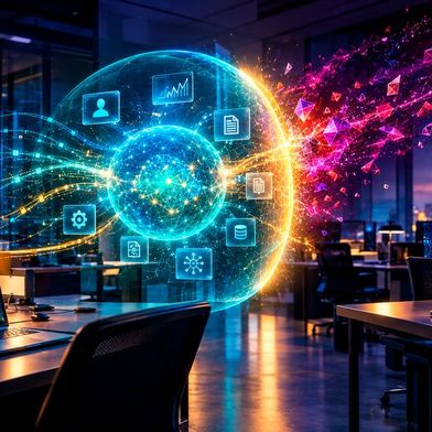Die Endpoint-Security-Lösung Aurora Adaptive Threat Protection von Arctic Wolf nutzt KI, um Angriffe anhand verdächtiger Verhaltensmuster frühzeitig zu erkennen und zu unterbrechen. (Bild: Dall-E / KI-generiert)