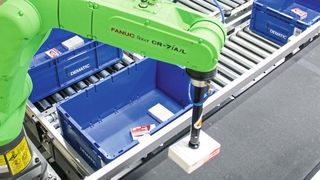 Der neue Roboterarm von Dematic soll für einen höheren Durchsatz bei der Kommissionierung sorgen. (Dematic)