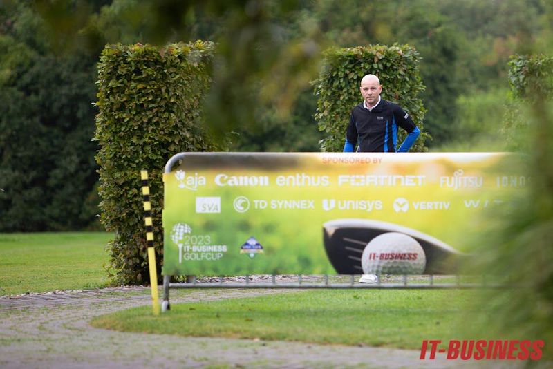 Frank Lohmann (Fujitsu) macht sich auf dem Weg zu seinem 2. Turnier. (Bild: Vogel IT-Medien GmbH)