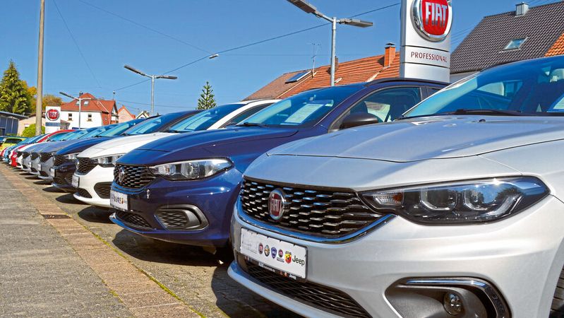 Fiat verzeichnete im Januar mehr als 60 Prozent Eigenzulassungen.(Bild:  Rehberg - VCG)