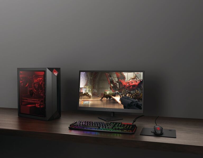 Der Desktop-Gaming-Rechner Omen Obelisk ist nun mit einer Radeon RTX 2080 Ti lieferbar. (HP)